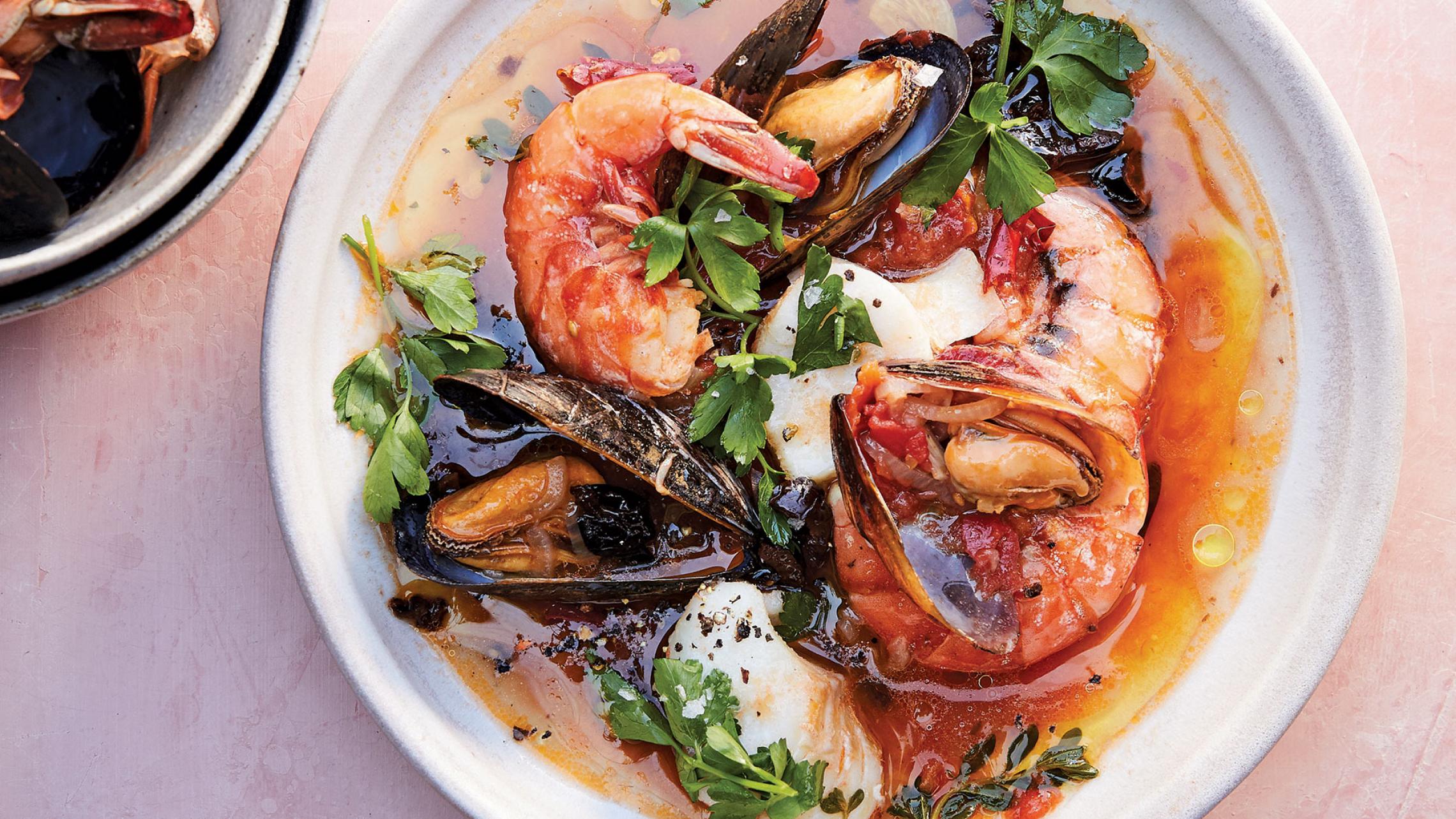 Make Alison Roman’s quick weeknight fish stew with olives Recipes