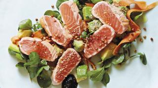 A salad made in the fusion style from Peter Gordon