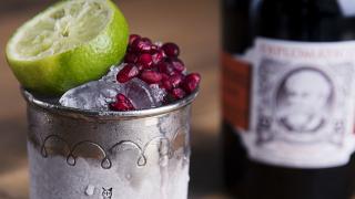 Make Rubies in the Rubble, a cocktail made for Jenny Costa by Joe Hall of Satan's Whiskers Make Rubies in the Rubble, a cocktail made for Jenny Costa by Joe Hall of Satan's Whiskers