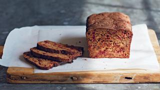 Different types of bread: Rye beet loaf from The Natural Baker