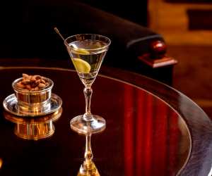 The dirty martini at Le Magritte at the Beaumont London hotel