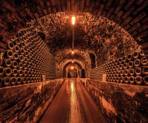 Many of the vintage cuvées at Billecart-Salmon age in its cellars for decades