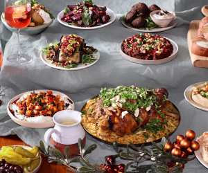 Festive menu at Honey & Co