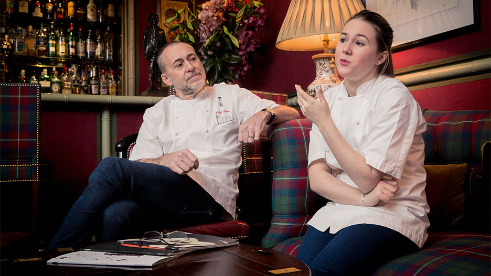 The generation game: Michel Roux Jr and daughter Emily join forces at ...