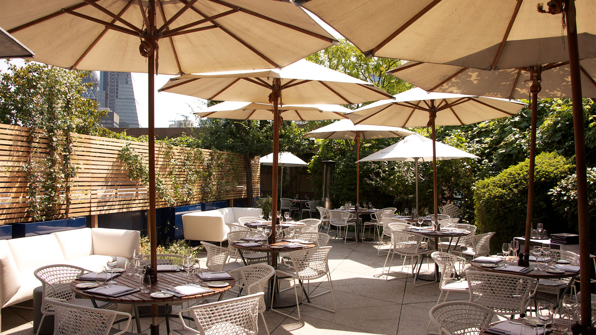 Tanqueray Terrace at Coq d'Argent Tanqueray Terrace at Coq d'Argent