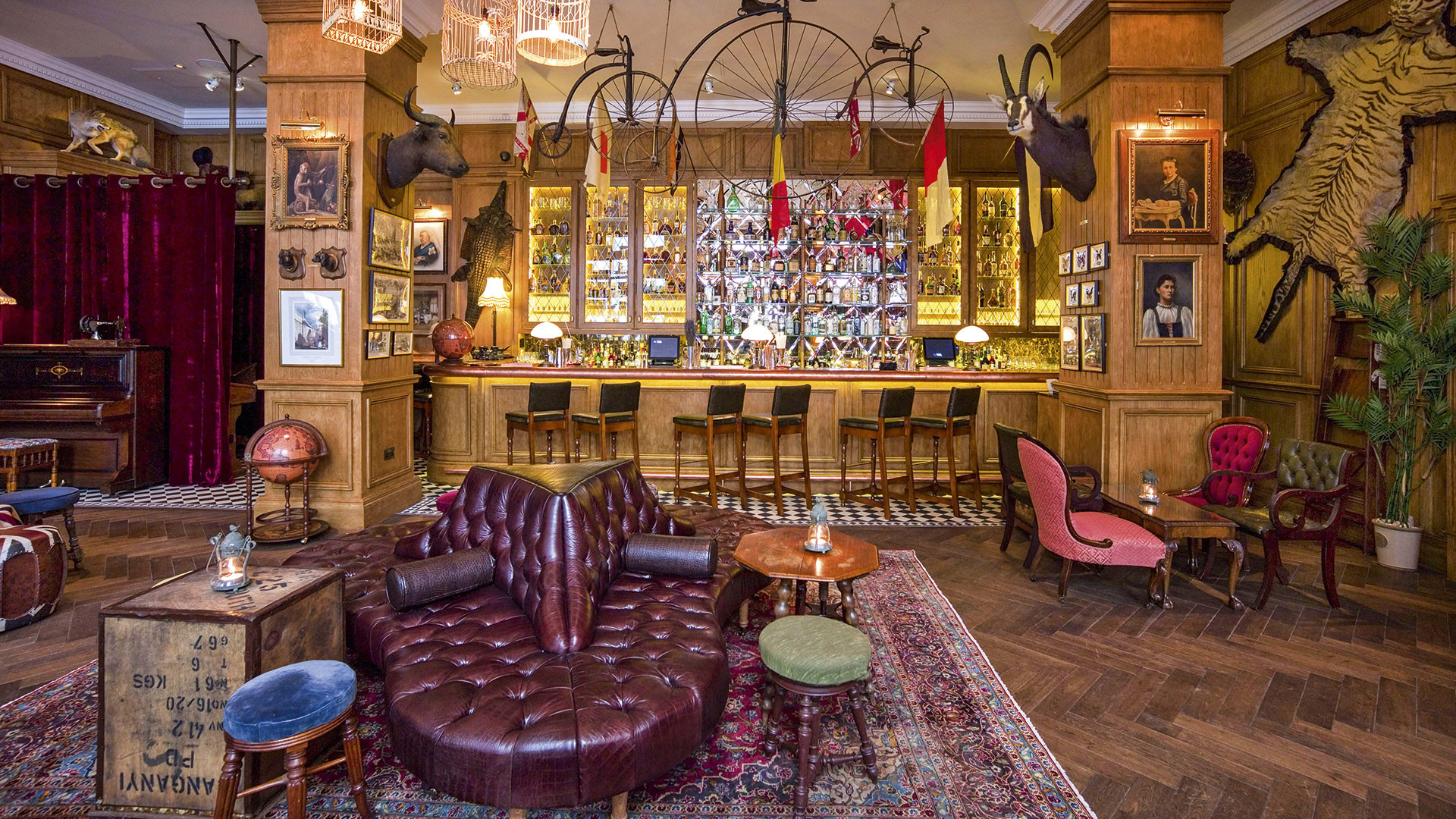 Mr Fogg's safari camp at Taste of London 2016 Mr Fogg's safari camp at Taste of London 2016