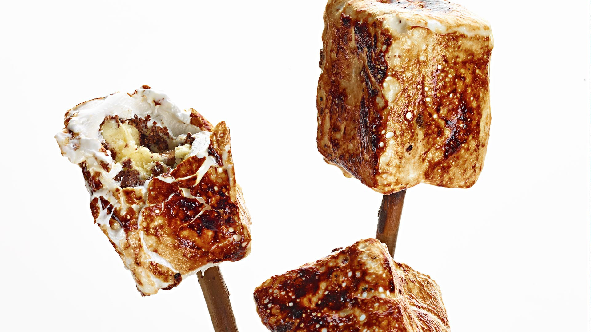 Dominique Ansel's frozen s'more. Photograph: Thomas Schauer Dominique Ansel's frozen s'more. Photograph: Thomas Schauer