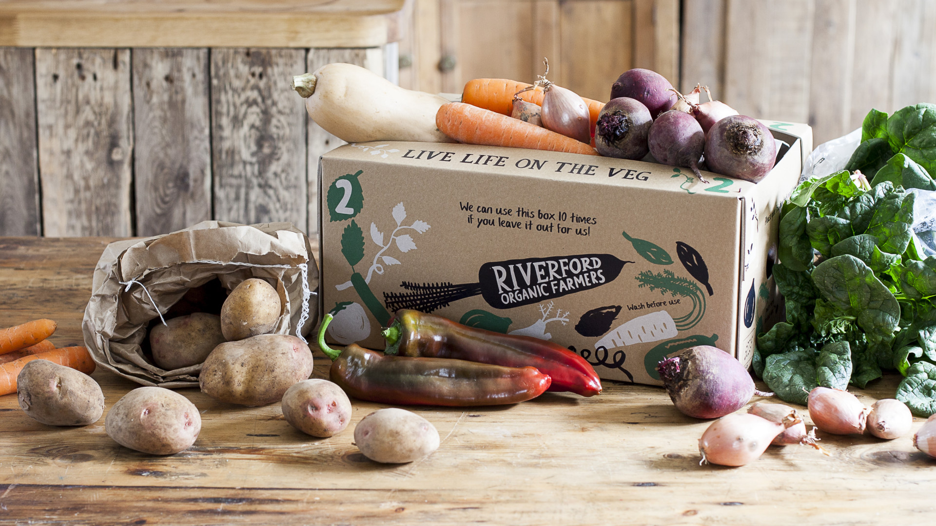 fresh veg delivered to your door