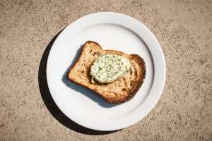 Sourdough and herb butter