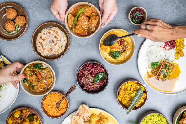 A Sri Lankan spread at Kolamba