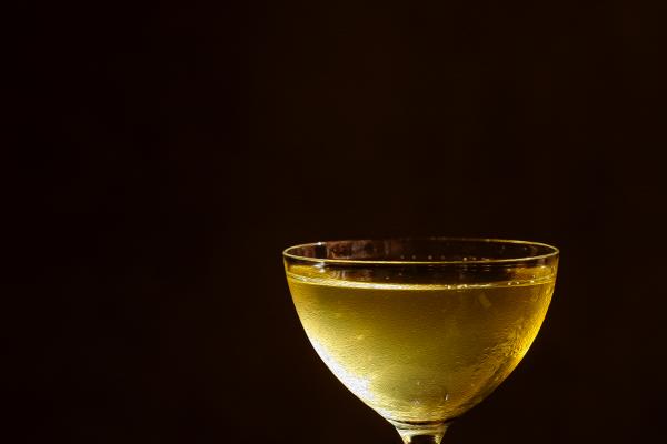 Calamansi leaf gimlet