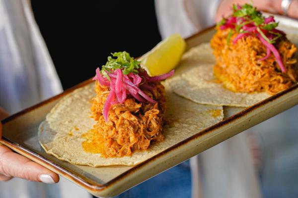 Cochinita pibil tacos