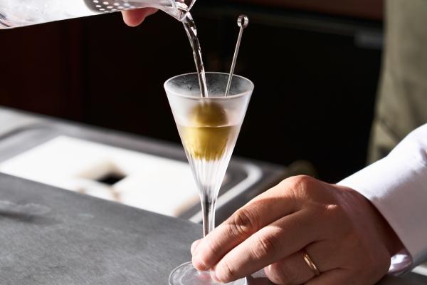 The ‘Two Sips’ dirty martini