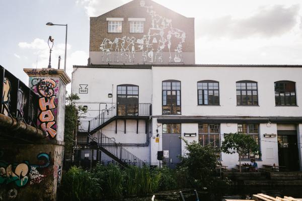 Hackney Wick’s Silo exterior