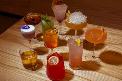 February cocktail menu at Tomo