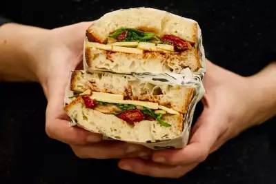 Finks Cheese board sandwich