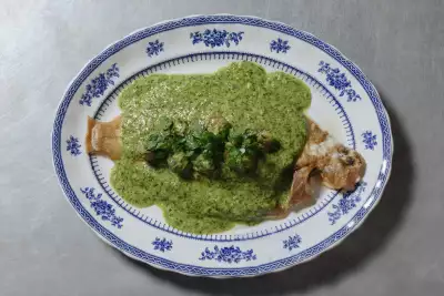 Gurnard and snail butter