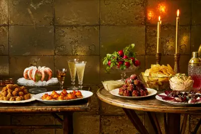 A beautiful display of hors d'oeuvres