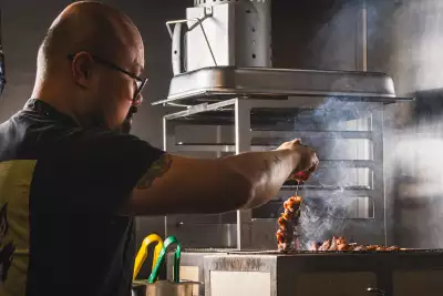 Kaneda Pen in the kitchen at Mamapen in The Sun & 13 Cantons pub