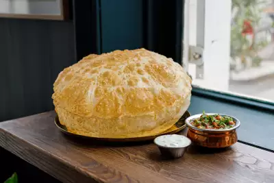 Channa bhatura at The Tamil Prince