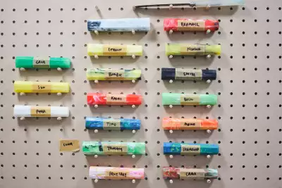 Handles are crafted from reclaimed and recycled plastic which is melted down and moulded for a unique and playful grip
