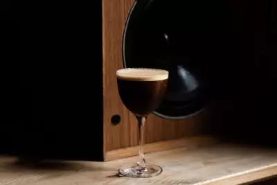 Buttered Rum Espresso Martini