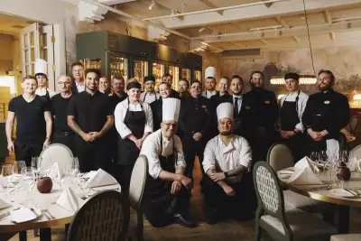 Chefs in the Norwegian town of Geilo