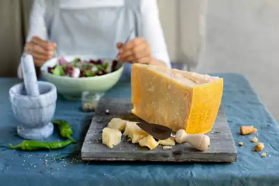 Salad and Parmigiano Reggiano PDO