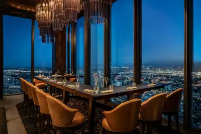 Chef's table at Gordon Ramsay High