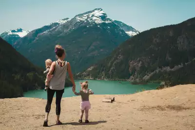 A family travelling