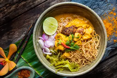 Khao soi in Thailand