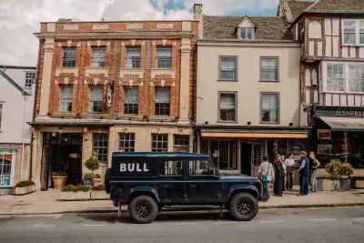 An exterior shot of The Bull in Burford