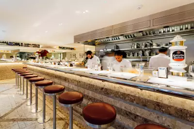 The counter at Barrafina Dean Street