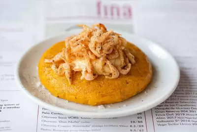Omelette at Barrafina Borough Yards
