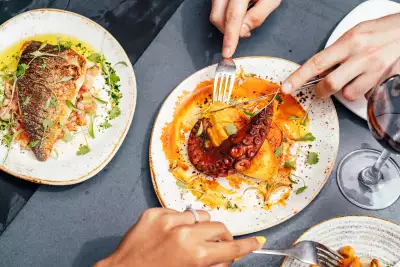 Dishes at Camino Shoreditch