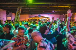 Entertainment at London Christmas Beer Festival