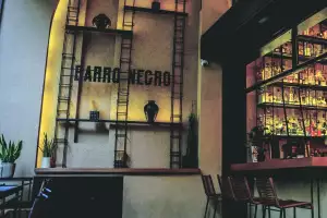 Barro Negro mezcal bar in Athens