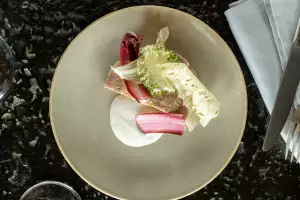 Ham hock and pistachio terrine