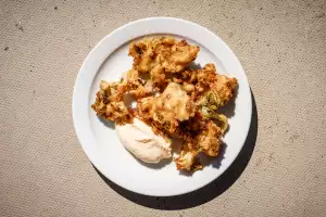 Cauliflower fritti and aioli