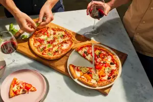 Crosta & Mollica ready-to-top sourdough pizza base