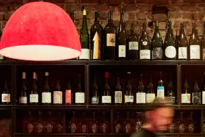 The wine selection at Brilliant Corners