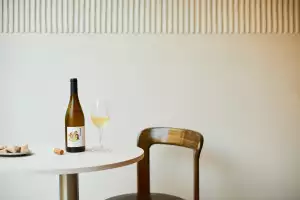 Some of the best house wine in the game at Saltine