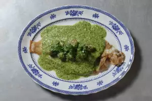 Gurnard and snail butter