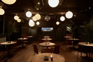 The dining room at Brilliant Corners