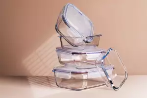 Franklin Lade's Glass Food Storage Container Set