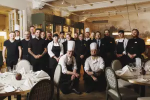 Chefs in the Norwegian town of Geilo Chefs in the Norwegian town of Geilo