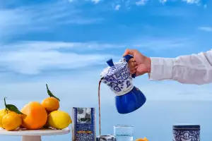 Bialetti Dolce & Gabbana “Blu Mediterraneo” moka pot