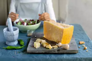 Salad and Parmigiano Reggiano PDO