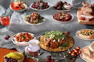 Festive menu at Honey & Co