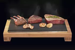 SteakStones sharing plate
